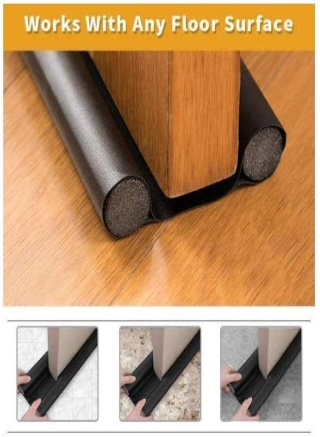 Raxon Innovation (39 Inches, Pack of 5) PVC Door Guard Gap Filler for Door Bottom Seal Strip - Sound-Proof, Reduce Noise, Energy Saving Door Stopper for Reduce Door Dust, Door Guard for Home - Image 3